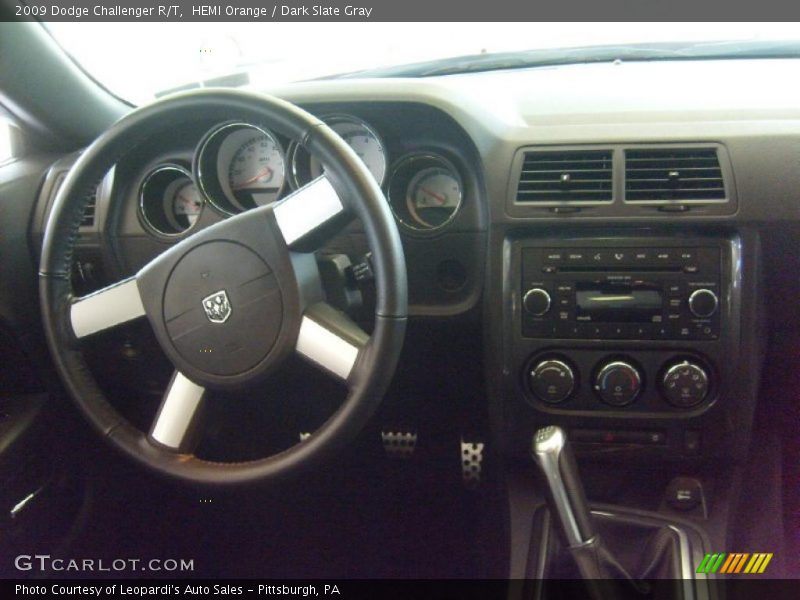 HEMI Orange / Dark Slate Gray 2009 Dodge Challenger R/T