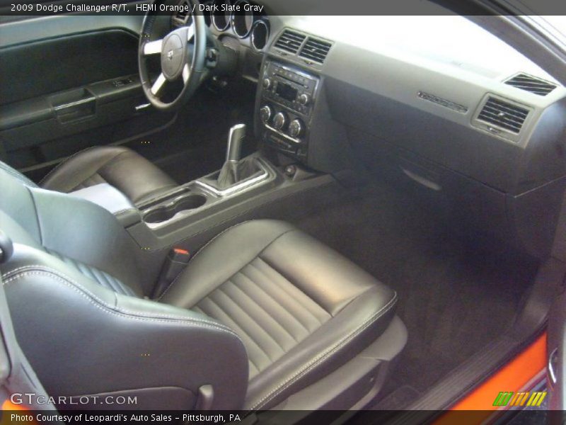 HEMI Orange / Dark Slate Gray 2009 Dodge Challenger R/T