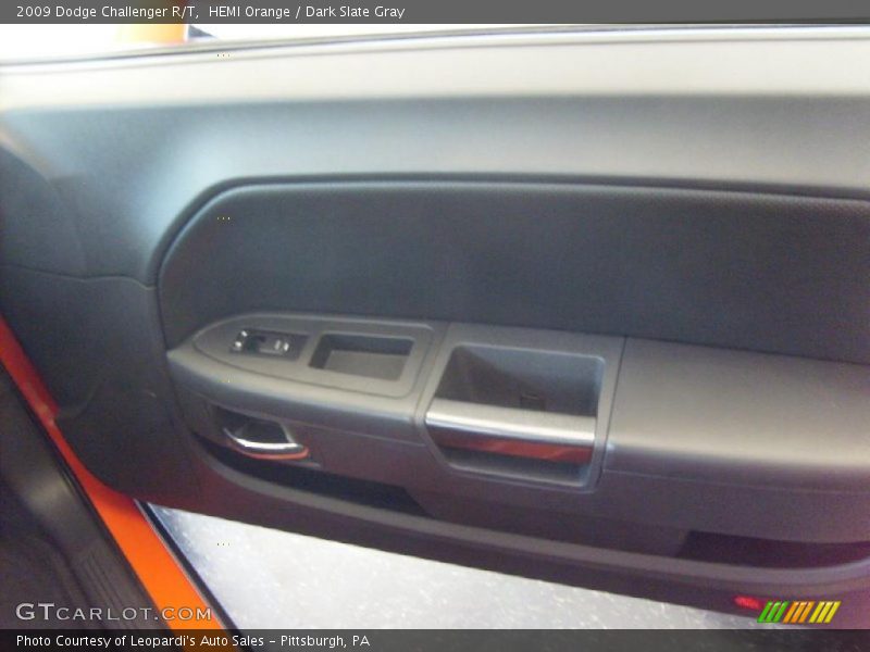 HEMI Orange / Dark Slate Gray 2009 Dodge Challenger R/T