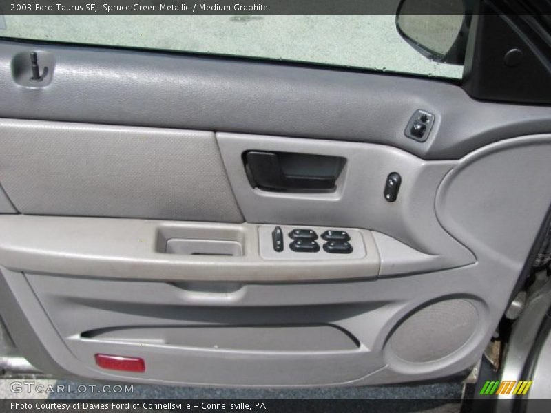 Spruce Green Metallic / Medium Graphite 2003 Ford Taurus SE