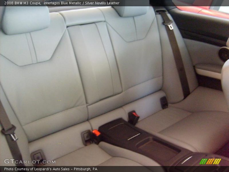 Interlagos Blue Metallic / Silver Novillo Leather 2008 BMW M3 Coupe