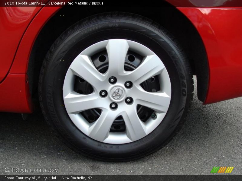 Barcelona Red Metallic / Bisque 2010 Toyota Camry LE