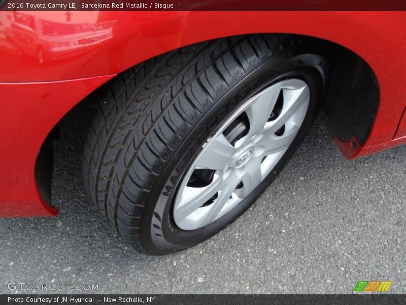 Barcelona Red Metallic / Bisque 2010 Toyota Camry LE