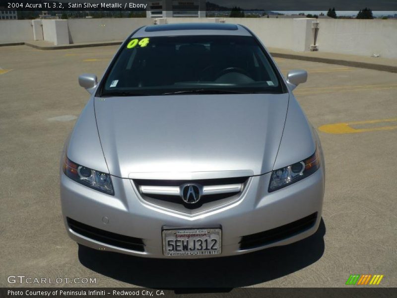 Satin Silver Metallic / Ebony 2004 Acura TL 3.2