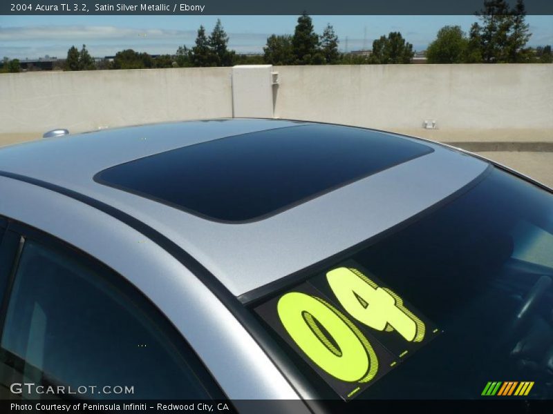 Satin Silver Metallic / Ebony 2004 Acura TL 3.2