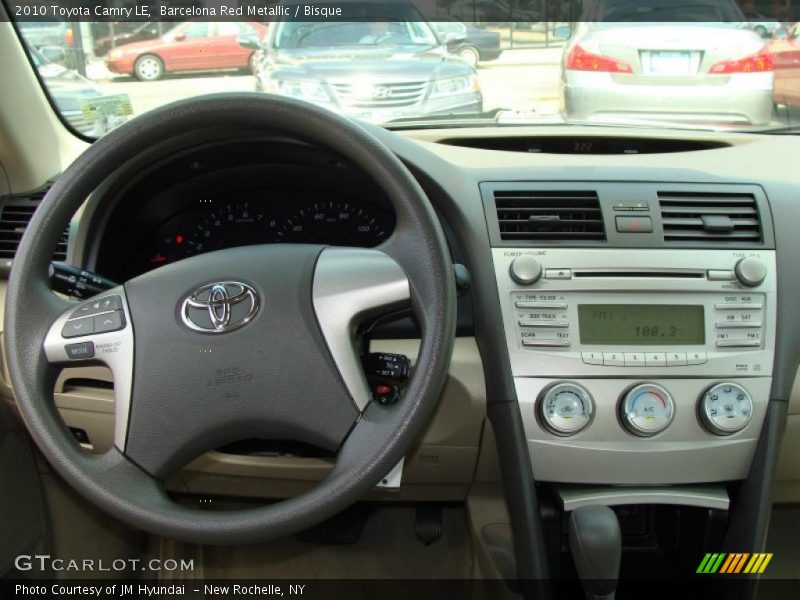 Barcelona Red Metallic / Bisque 2010 Toyota Camry LE