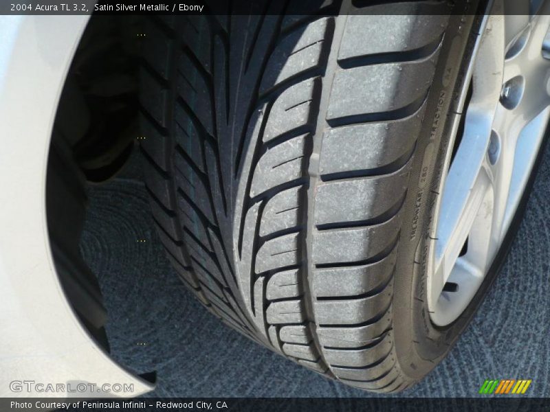 Satin Silver Metallic / Ebony 2004 Acura TL 3.2