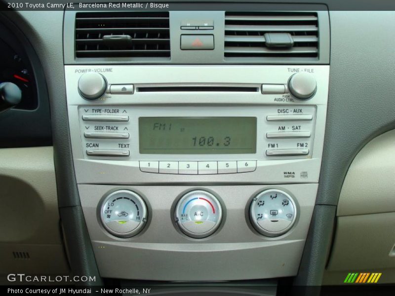 Barcelona Red Metallic / Bisque 2010 Toyota Camry LE