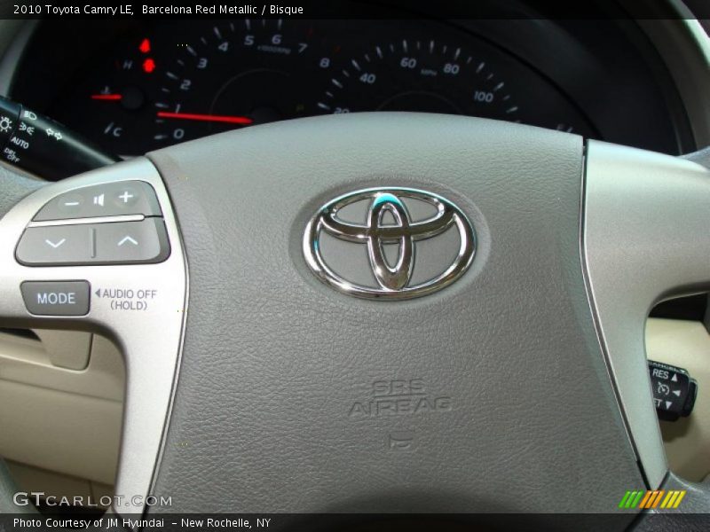 Barcelona Red Metallic / Bisque 2010 Toyota Camry LE