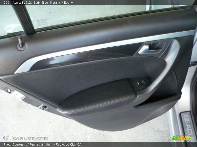 Satin Silver Metallic / Ebony 2004 Acura TL 3.2