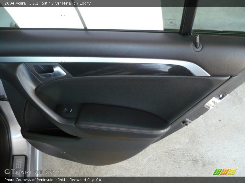 Satin Silver Metallic / Ebony 2004 Acura TL 3.2