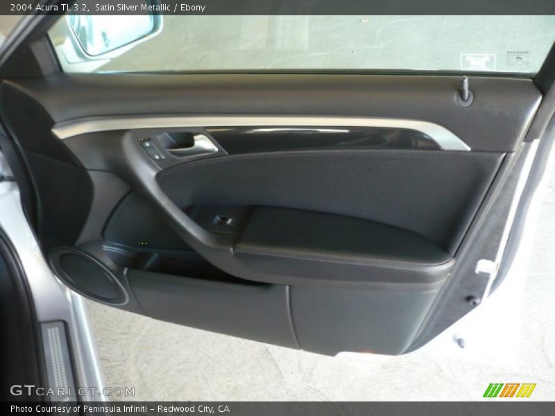 Satin Silver Metallic / Ebony 2004 Acura TL 3.2