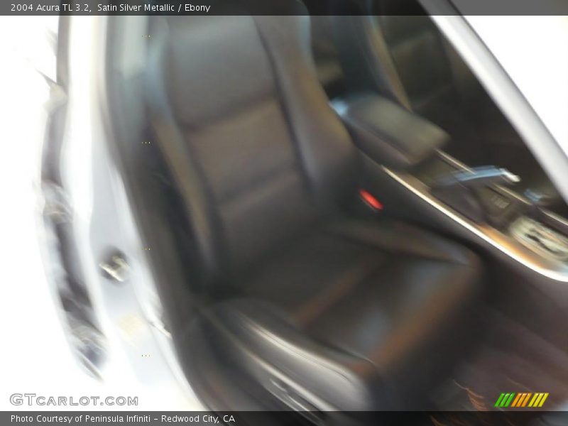 Satin Silver Metallic / Ebony 2004 Acura TL 3.2