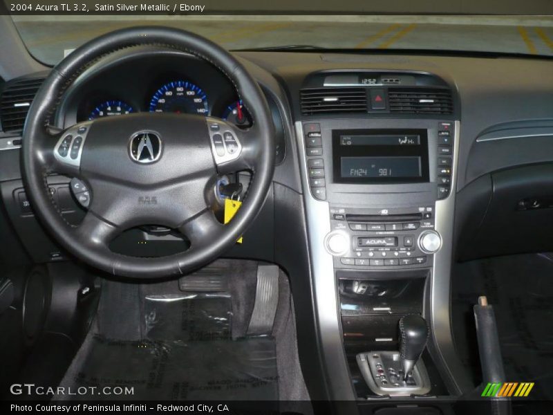 Satin Silver Metallic / Ebony 2004 Acura TL 3.2