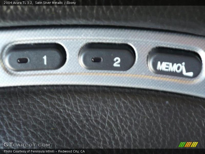 Satin Silver Metallic / Ebony 2004 Acura TL 3.2
