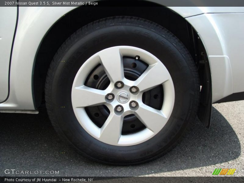 Silver Mist Metallic / Beige 2007 Nissan Quest 3.5 S