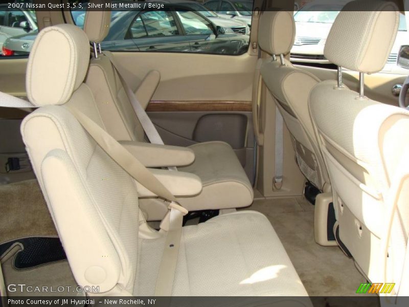 Silver Mist Metallic / Beige 2007 Nissan Quest 3.5 S