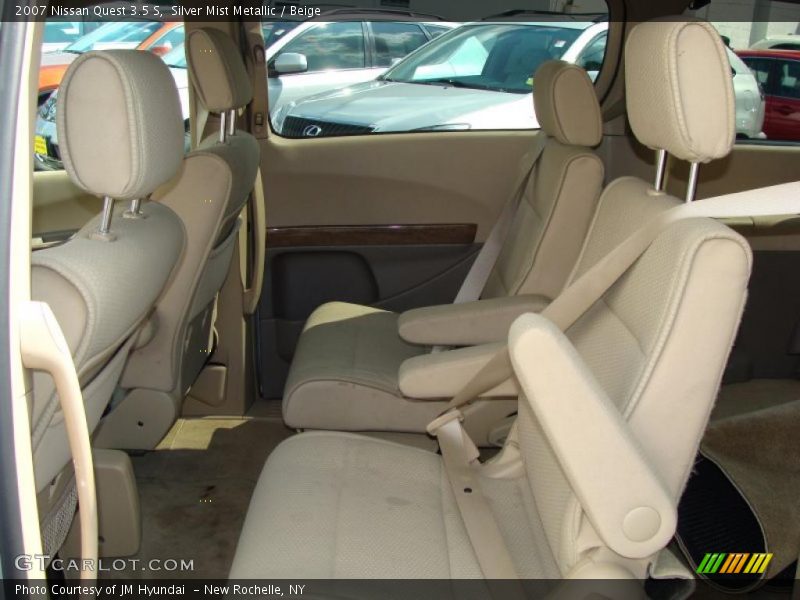 Silver Mist Metallic / Beige 2007 Nissan Quest 3.5 S