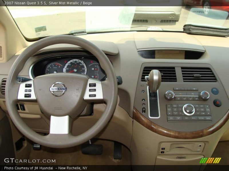 Silver Mist Metallic / Beige 2007 Nissan Quest 3.5 S