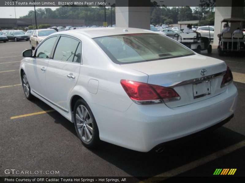 Blizzard White Pearl / Ivory 2011 Toyota Avalon Limited