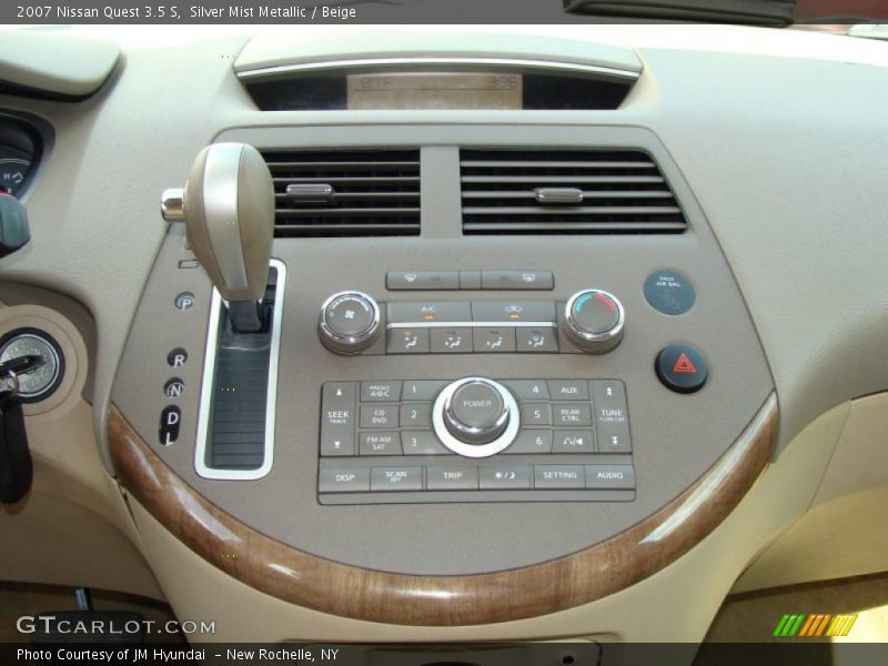 Silver Mist Metallic / Beige 2007 Nissan Quest 3.5 S