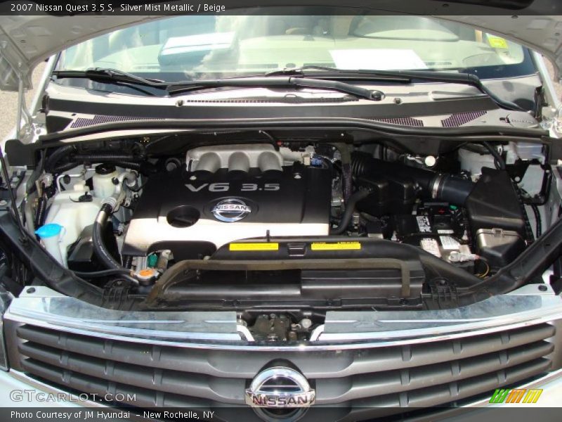 Silver Mist Metallic / Beige 2007 Nissan Quest 3.5 S