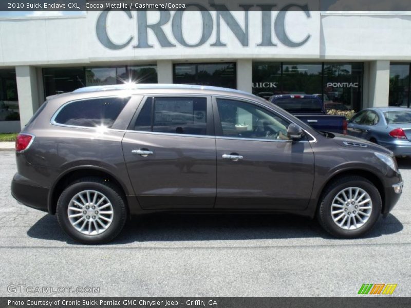 Cocoa Metallic / Cashmere/Cocoa 2010 Buick Enclave CXL