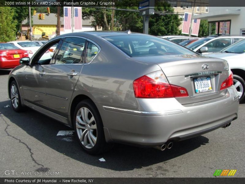 Platinum Graphite / Graphite 2008 Infiniti M 35x AWD Sedan