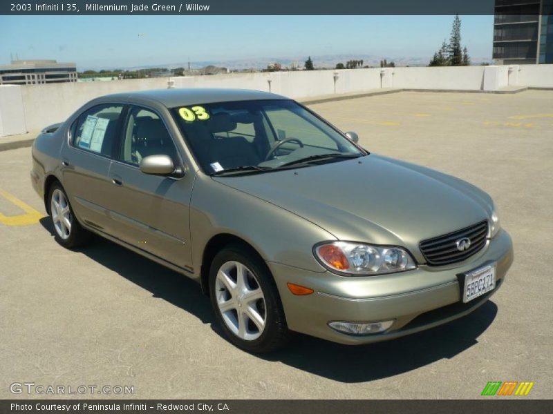 Millennium Jade Green / Willow 2003 Infiniti I 35