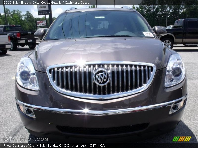 Cocoa Metallic / Cashmere/Cocoa 2010 Buick Enclave CXL