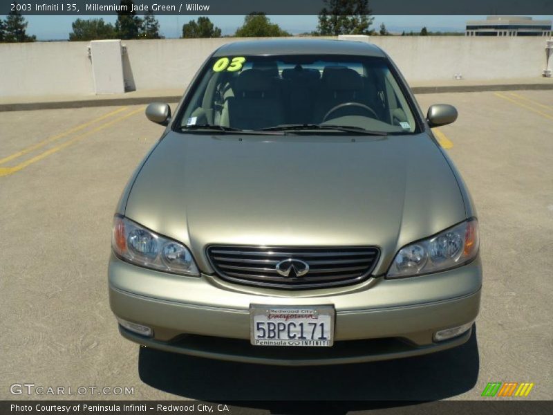 Millennium Jade Green / Willow 2003 Infiniti I 35
