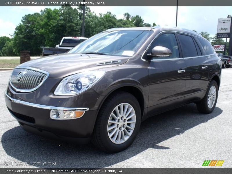 Cocoa Metallic / Cashmere/Cocoa 2010 Buick Enclave CXL