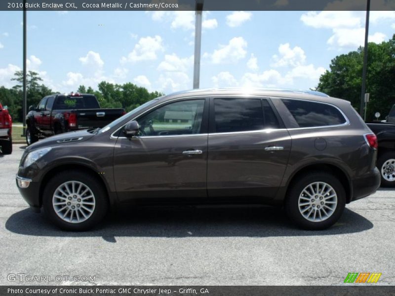 Cocoa Metallic / Cashmere/Cocoa 2010 Buick Enclave CXL