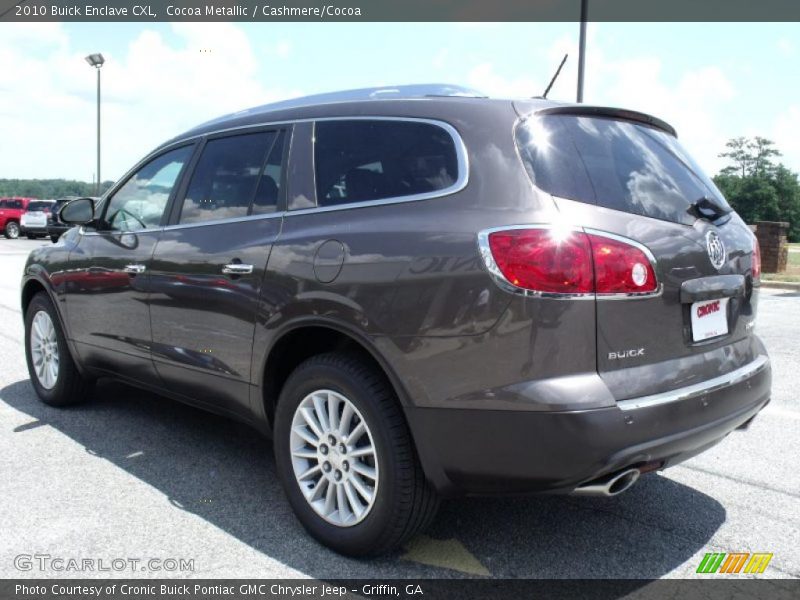 Cocoa Metallic / Cashmere/Cocoa 2010 Buick Enclave CXL
