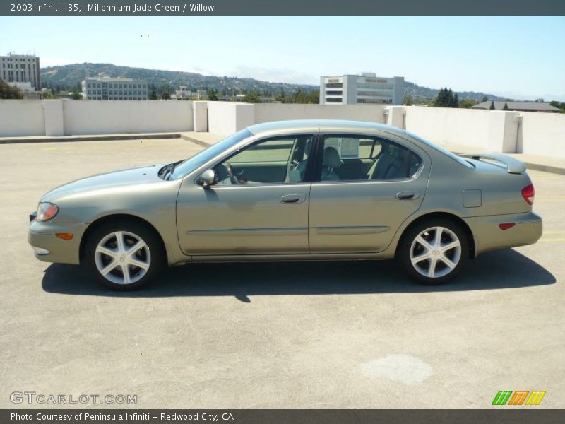 Millennium Jade Green / Willow 2003 Infiniti I 35