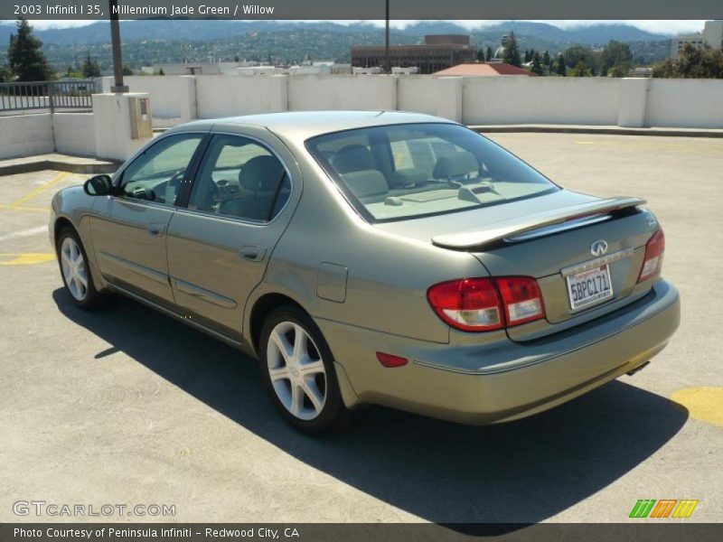 Millennium Jade Green / Willow 2003 Infiniti I 35