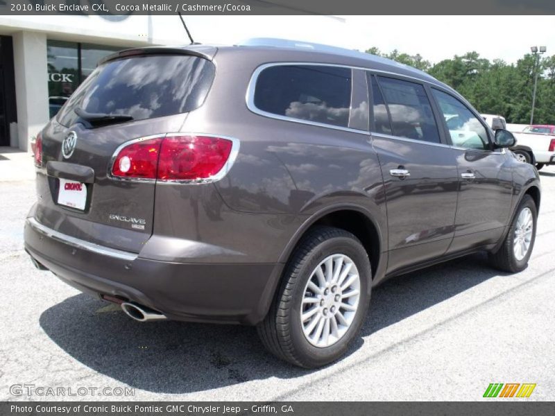 Cocoa Metallic / Cashmere/Cocoa 2010 Buick Enclave CXL