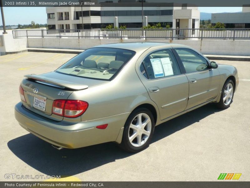 Millennium Jade Green / Willow 2003 Infiniti I 35