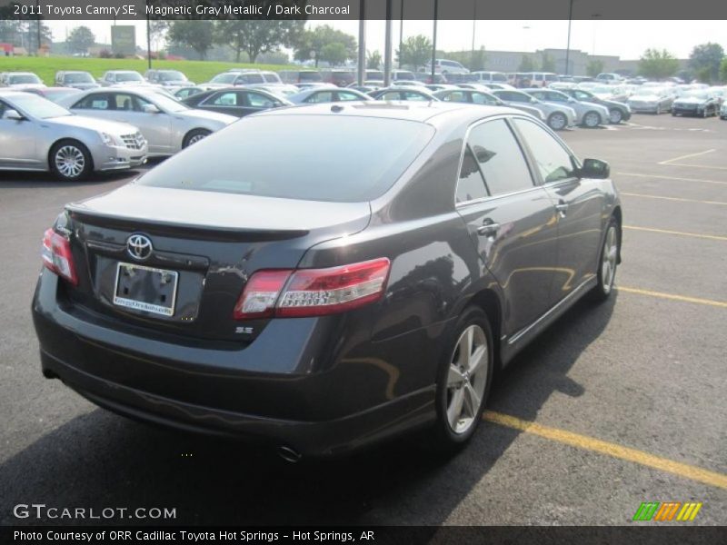 Magnetic Gray Metallic / Dark Charcoal 2011 Toyota Camry SE
