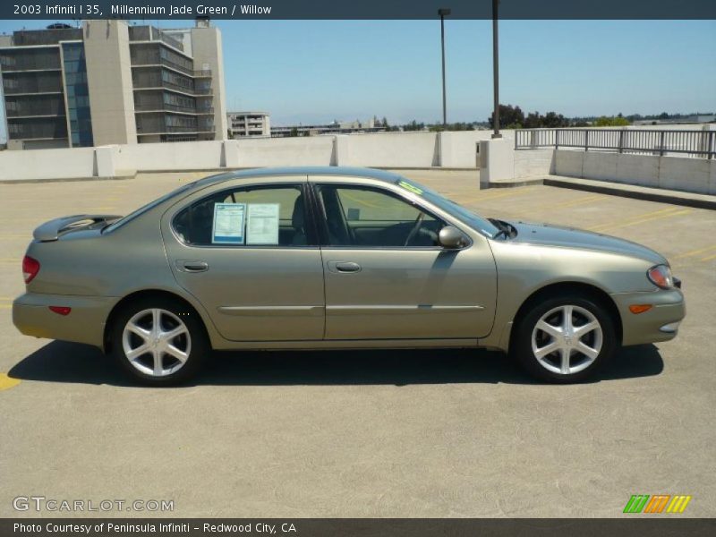 Millennium Jade Green / Willow 2003 Infiniti I 35
