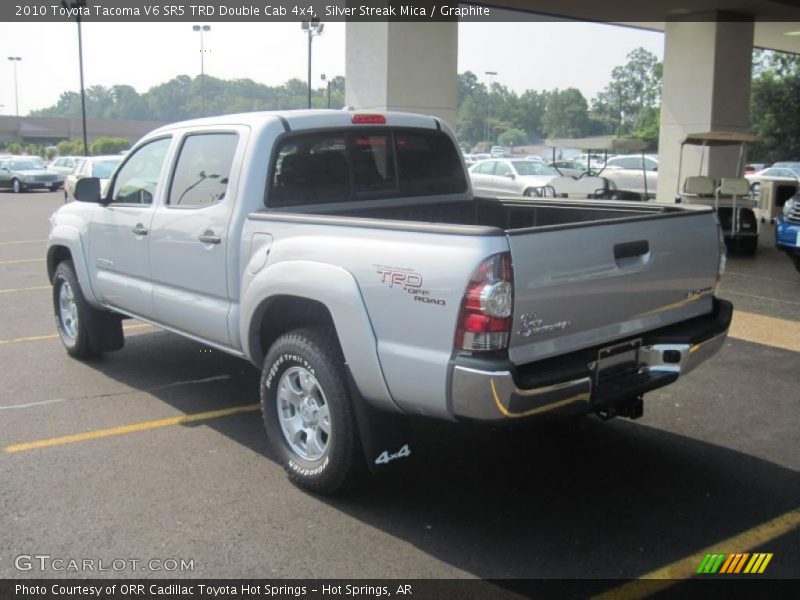 Silver Streak Mica / Graphite 2010 Toyota Tacoma V6 SR5 TRD Double Cab 4x4
