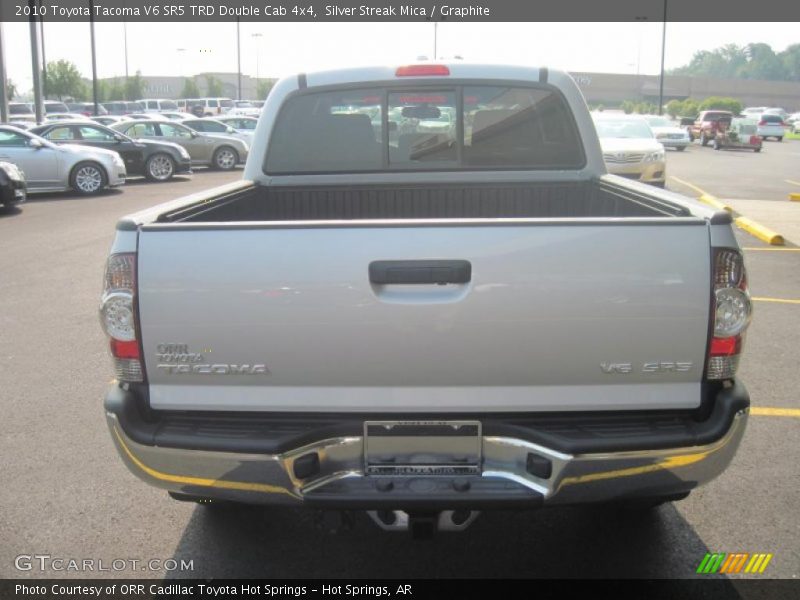 Silver Streak Mica / Graphite 2010 Toyota Tacoma V6 SR5 TRD Double Cab 4x4