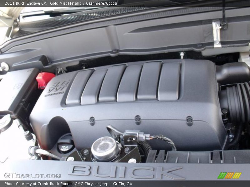 Gold Mist Metallic / Cashmere/Cocoa 2011 Buick Enclave CX