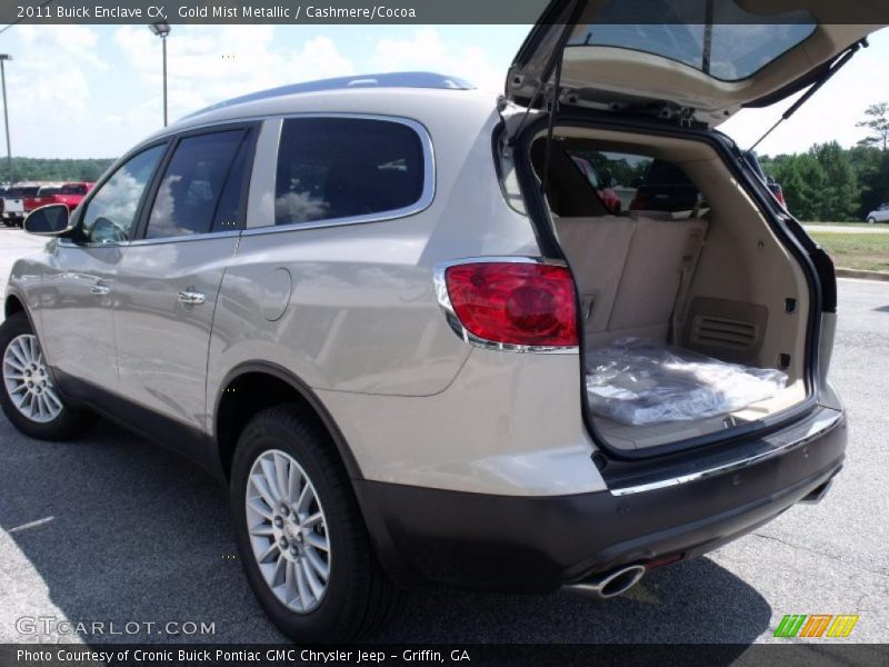 Gold Mist Metallic / Cashmere/Cocoa 2011 Buick Enclave CX