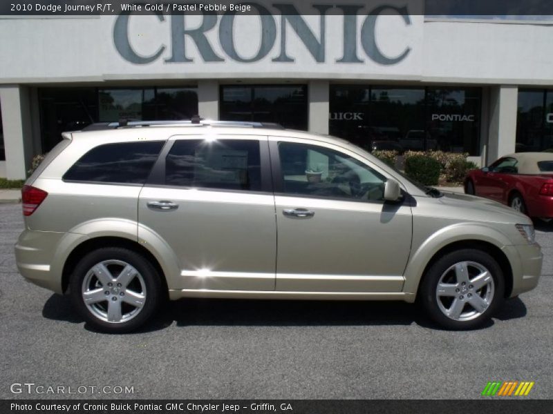 White Gold / Pastel Pebble Beige 2010 Dodge Journey R/T