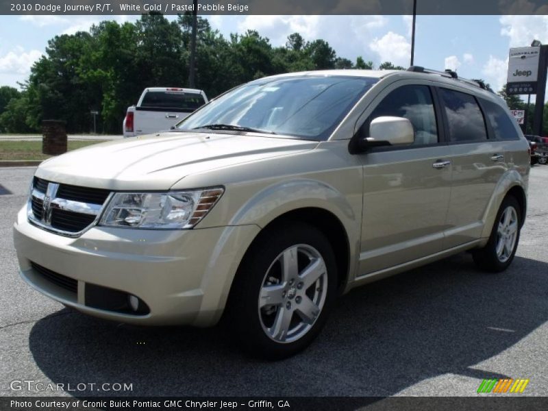 White Gold / Pastel Pebble Beige 2010 Dodge Journey R/T