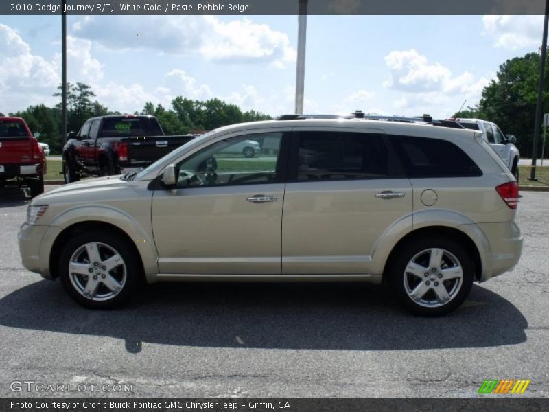 White Gold / Pastel Pebble Beige 2010 Dodge Journey R/T