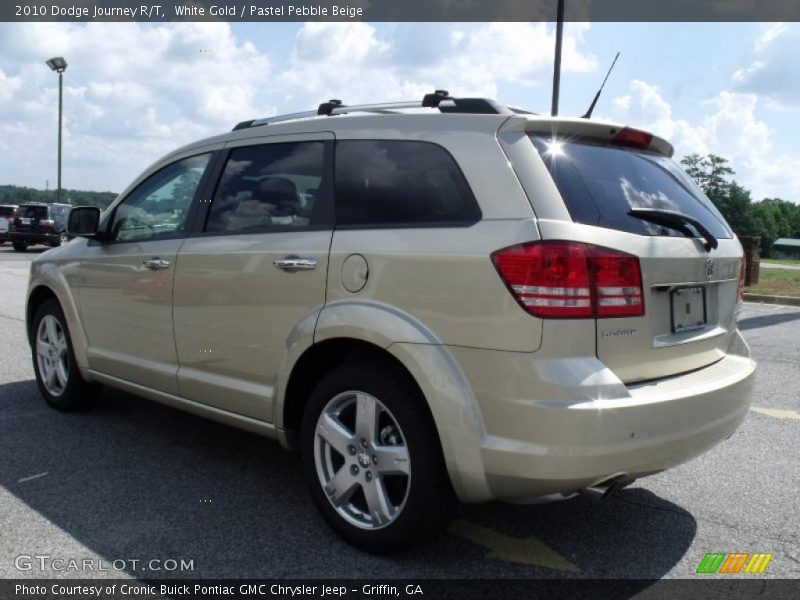 White Gold / Pastel Pebble Beige 2010 Dodge Journey R/T