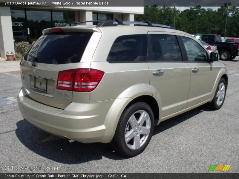 White Gold / Pastel Pebble Beige 2010 Dodge Journey R/T