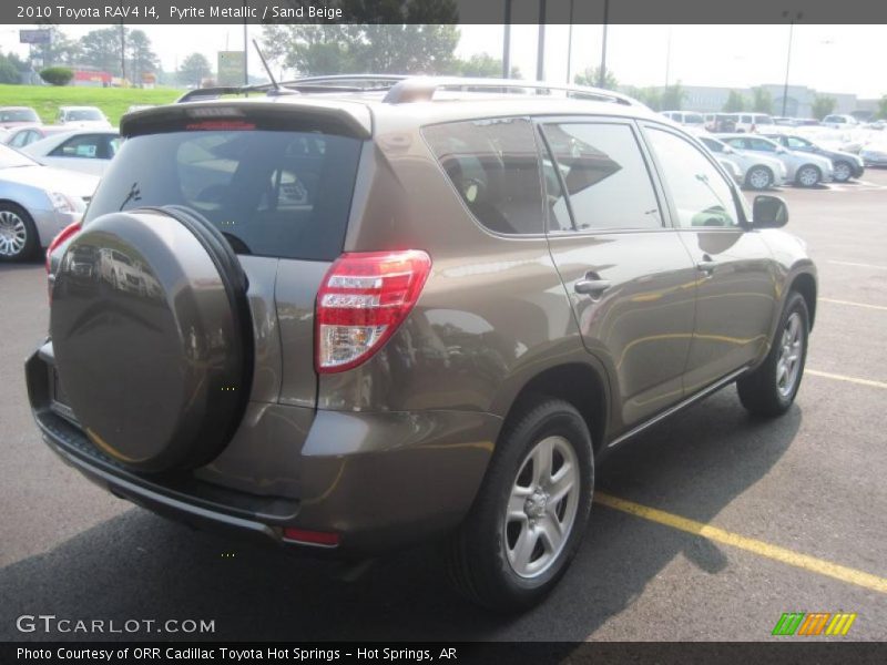 Pyrite Metallic / Sand Beige 2010 Toyota RAV4 I4